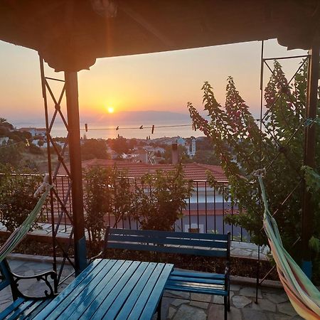 Depys' View Villa Vrontados Bagian luar foto