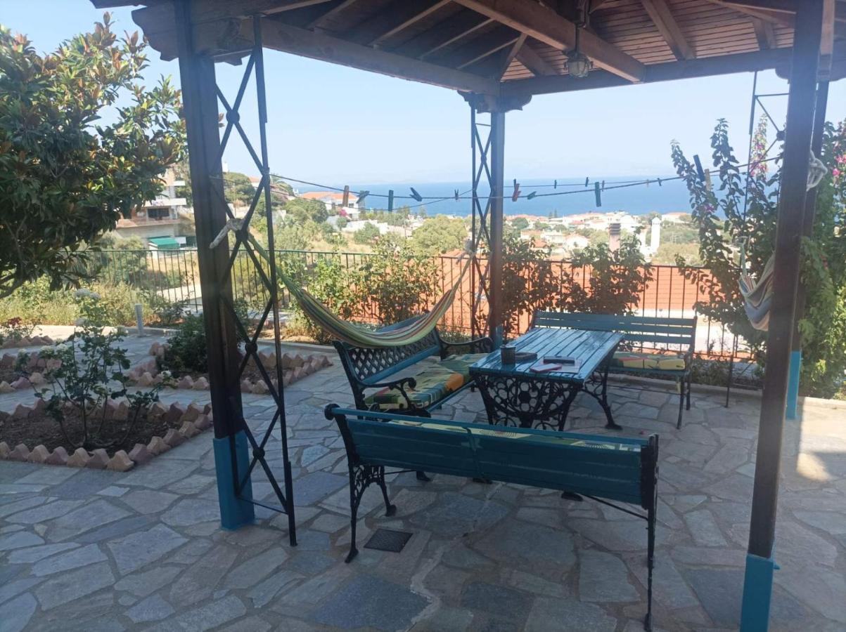 Depys' View Villa Vrontados Bagian luar foto