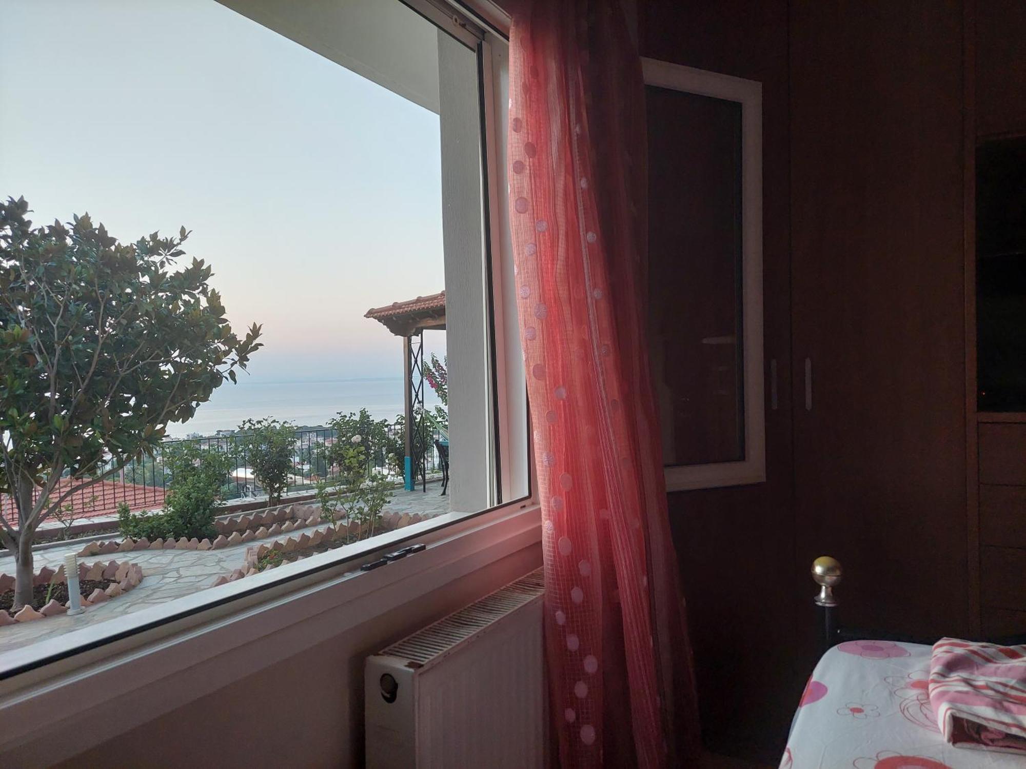Depys' View Villa Vrontados Bagian luar foto
